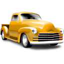 a yellow chevvy
